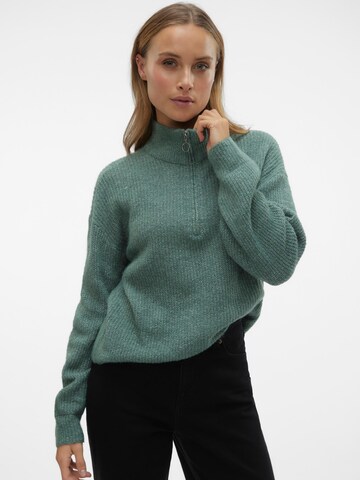 VERO MODA Sweater 'MILI' in Green