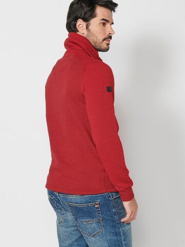 Sweat-shirt KOROSHI en rouge