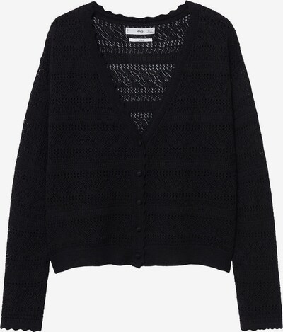 MANGO Cardigan 'Gordon' en noir, Vue avec produit