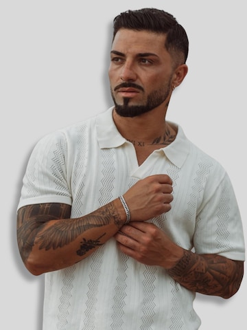 SERASAR Armband 'Cuban' in Silber