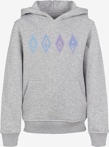 F4NT4STIC Sweatshirt 'Disney Frozen 2' in Grijs: voorkant