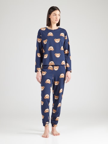 Trendyol Pyjama in Blauw: voorkant