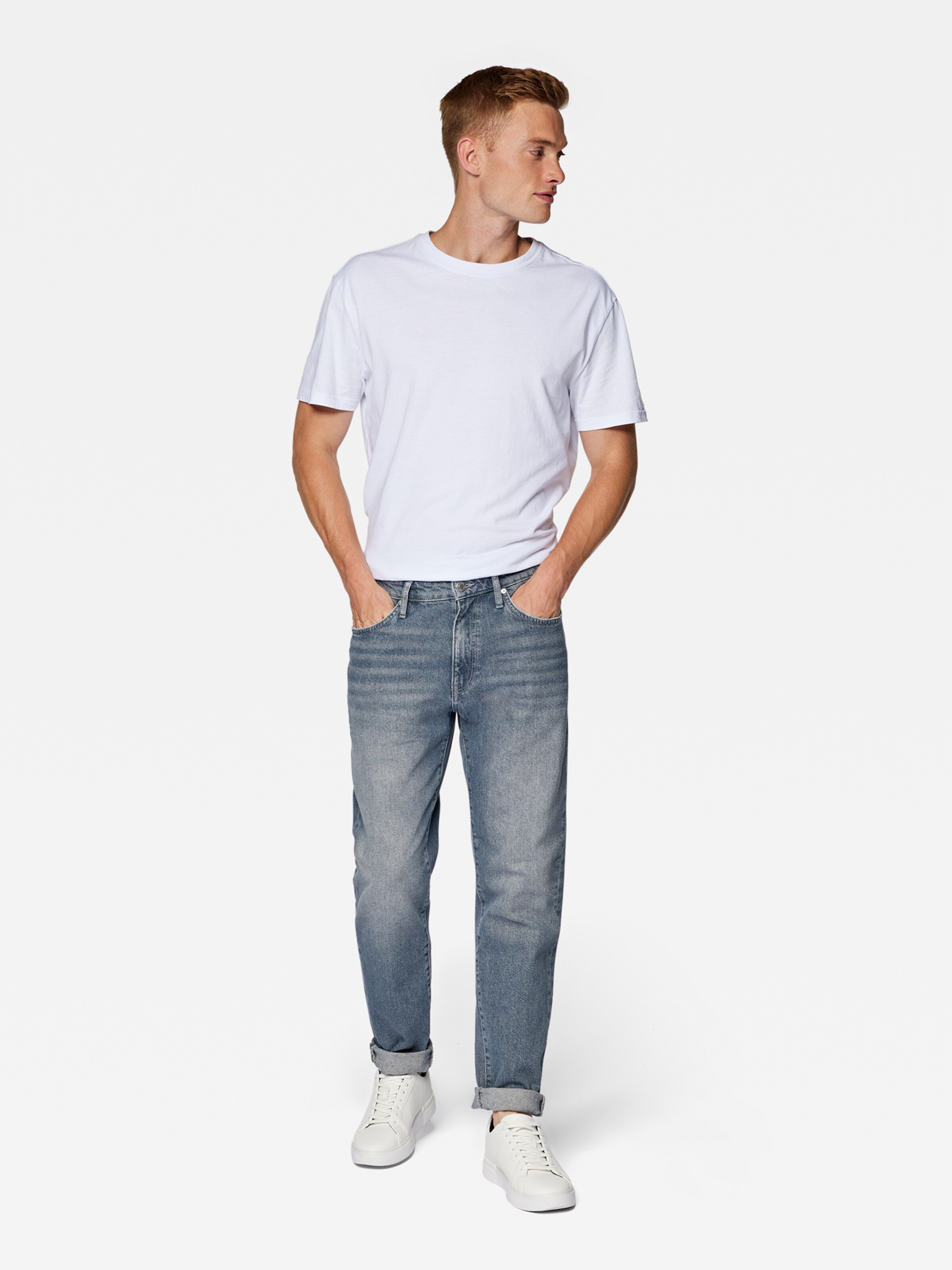 Mavi Tapered Jeans 'Luka' in Blauw