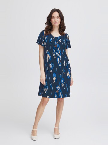 Fransa Dress 'Seen' in Blue