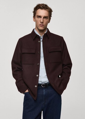 MANGO MAN Jacke 'Mayfair' in Rot: Vorderseite