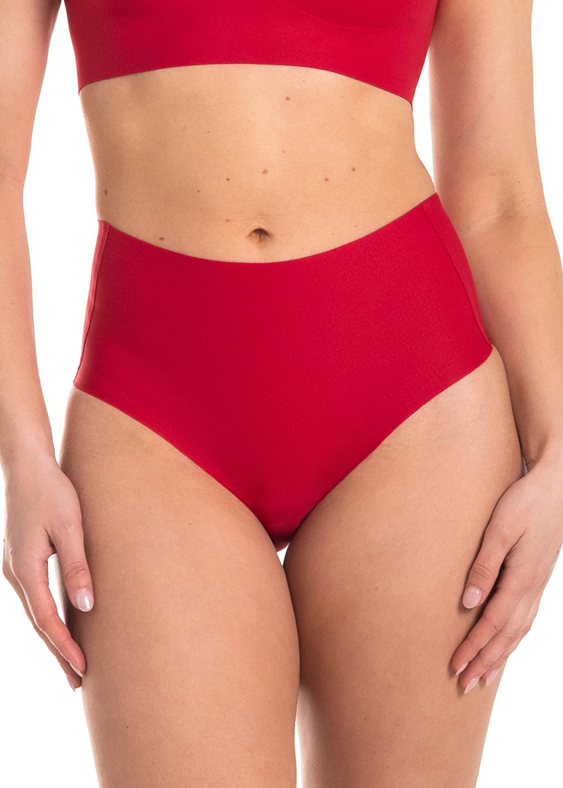 MAGIC Bodyfashion - Braga 'Smooth Support' en rojo: frente