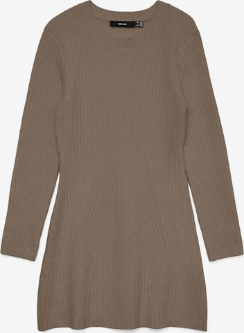 Robes en maille 'VMJOSANNA' VERO MODA en marron : devant