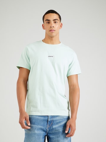 LEVI'S ® - Camisa 'SS Relaxed Baby Tab Tee' em verde: frente