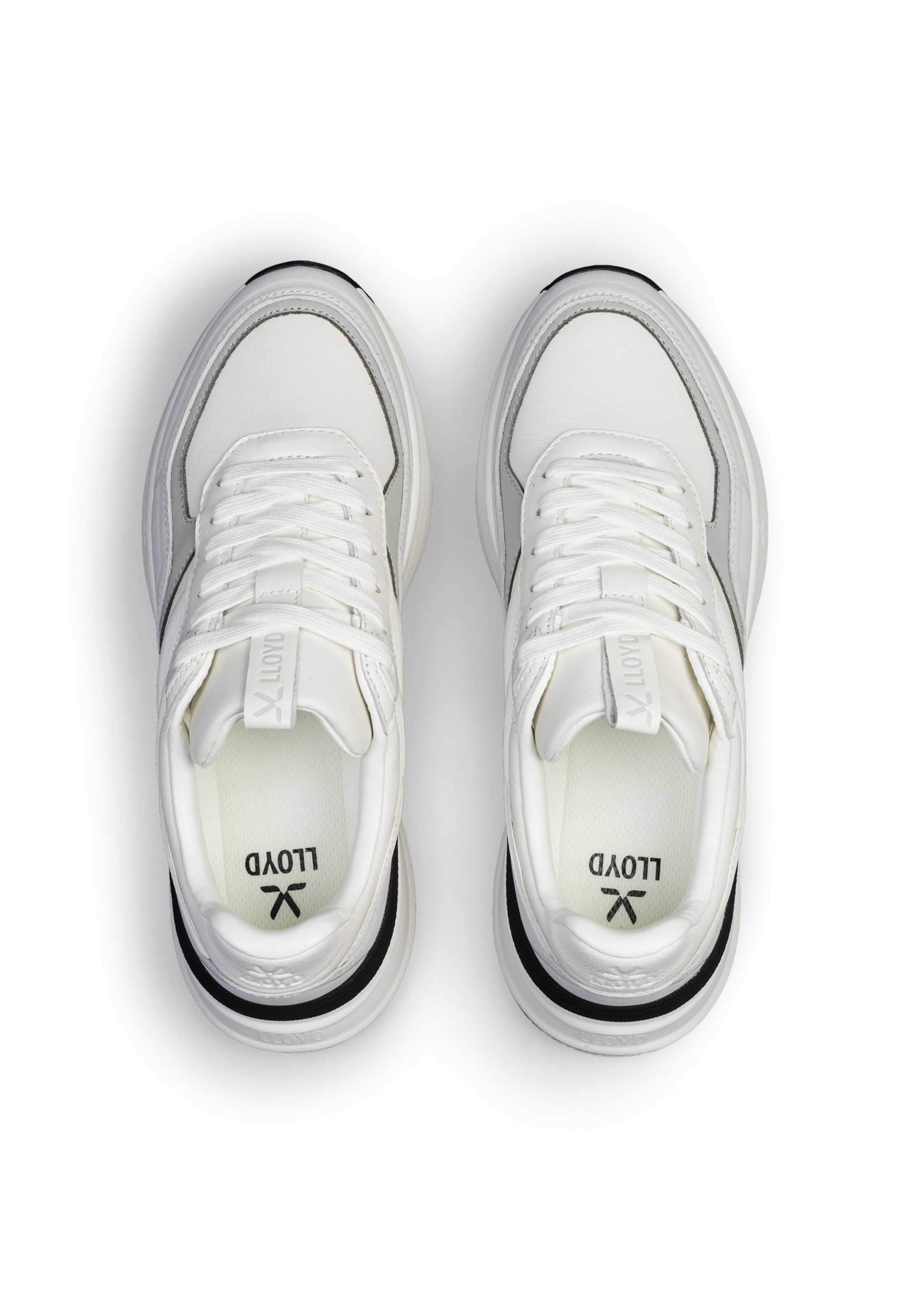 Scarpa stringata di LLOYD in bianco: superiore