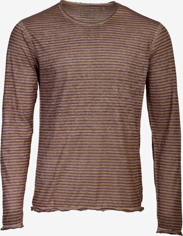 TREVOR'S Sweatshirt in Beige: voorkant