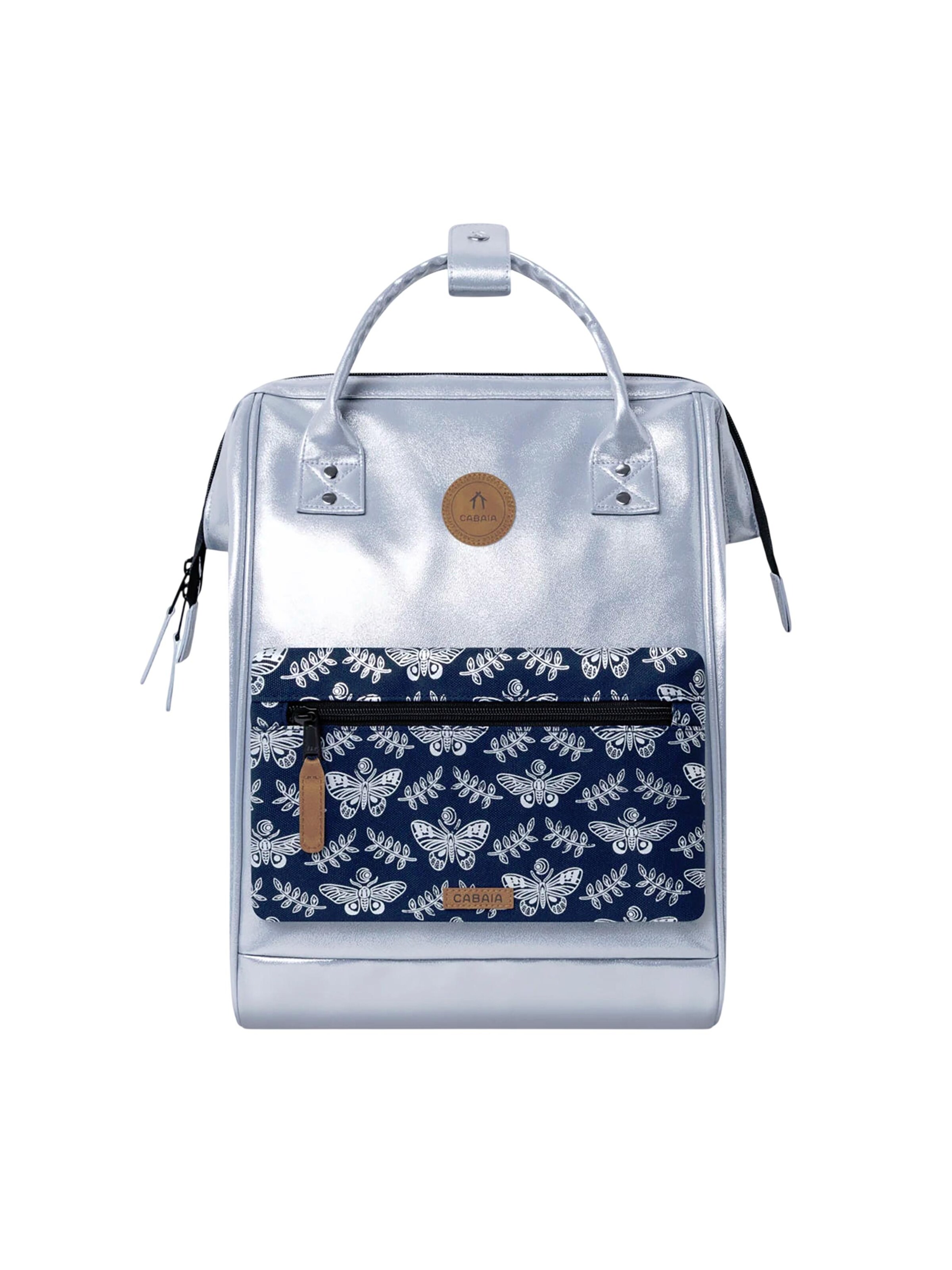Cabaia Backpack 'Medium Fiji' in Silver