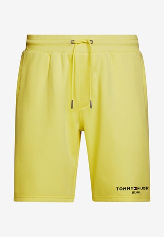 TOMMY HILFIGER Pants in Yellow: front