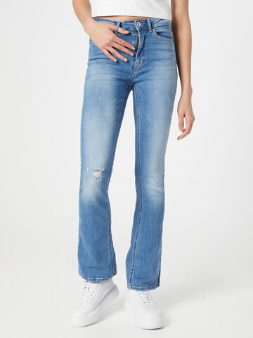 ONLY Flared Jeans 'PAOLA' in Blauw: voorkant