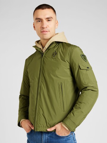 Blauer.USA Between-Season Jacket in Green: front