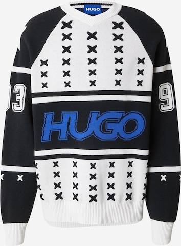 HUGOPulover 'Shalock' - bijela boja: prednji dio