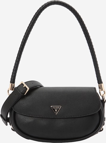 GUESS - Mala de ombro 'Danya' em preto: frente