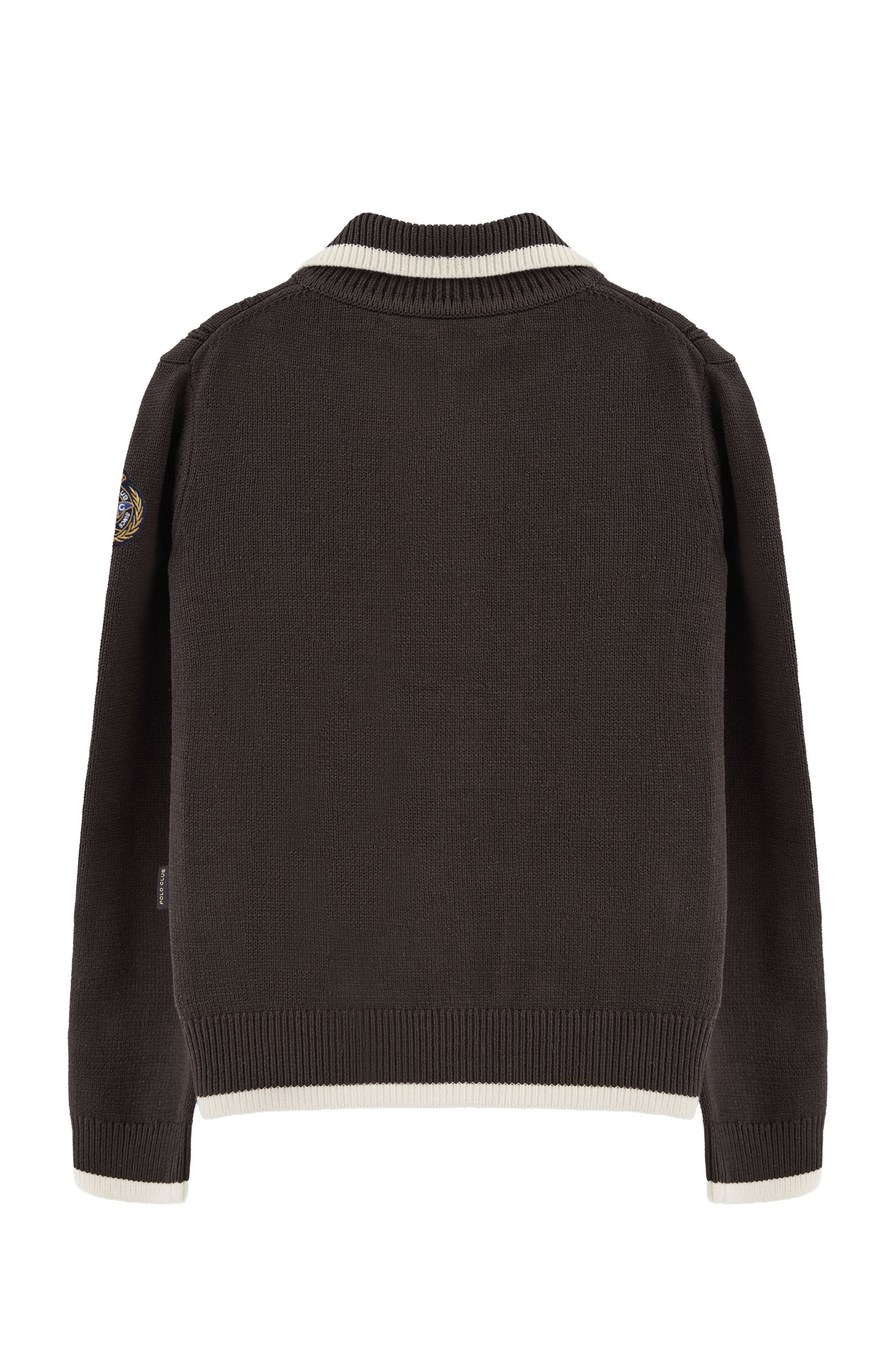 Polo Club Pullover in Braun