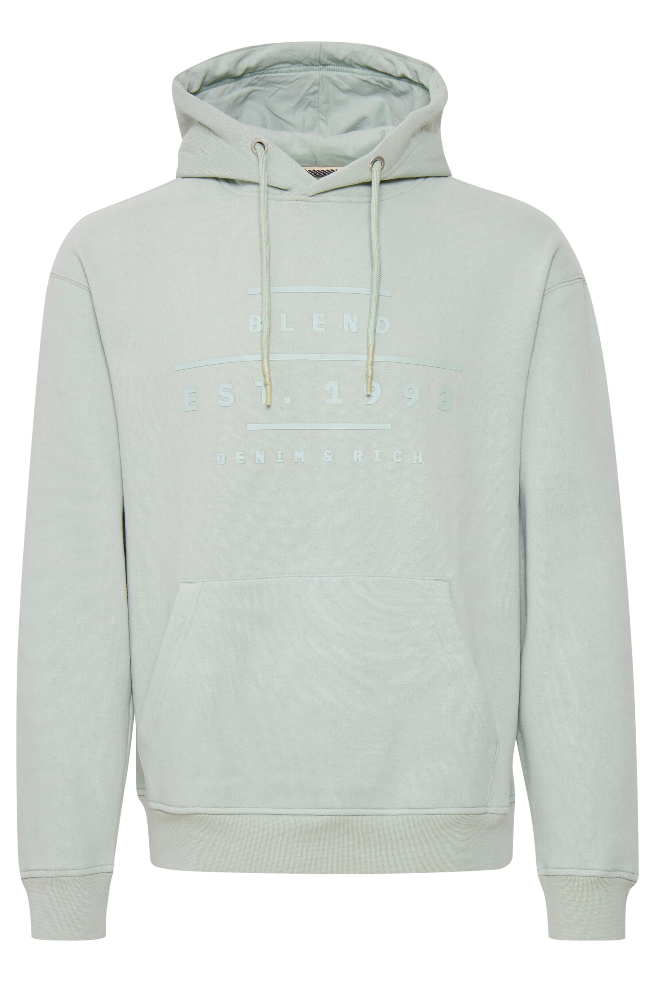 Sweat-shirt BLEND en vert : devant