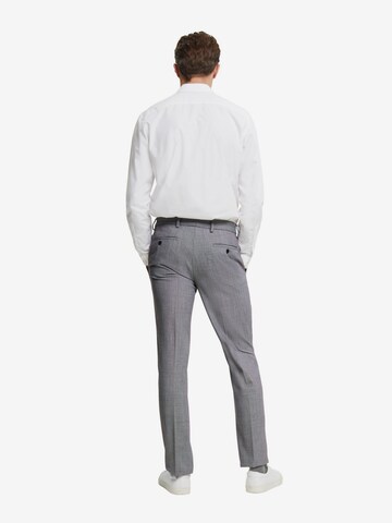 Regular Pantalon à plis ESPRIT en gris