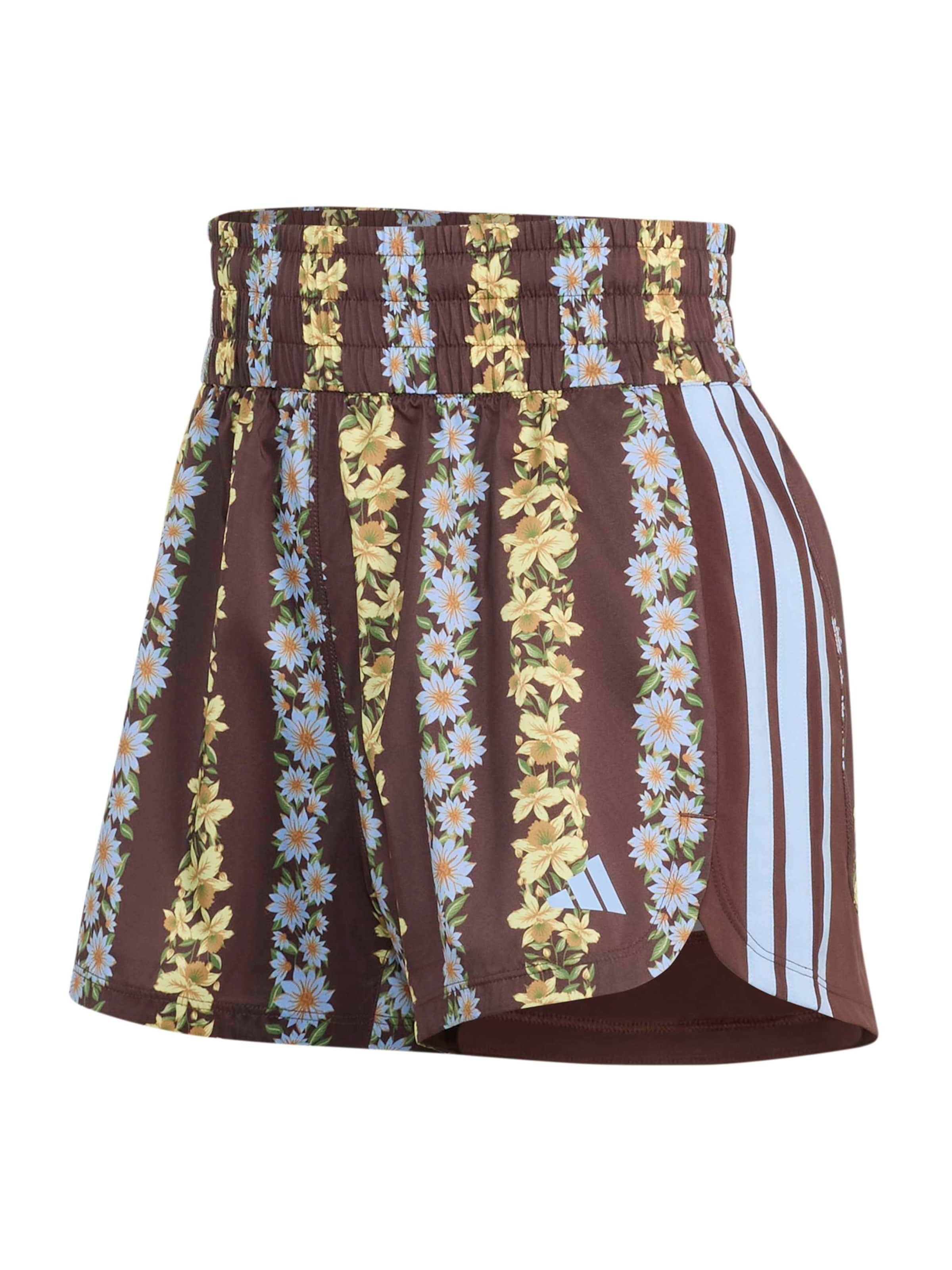 Regular Pantalon de sport 'FARM' ADIDAS PERFORMANCE en marron : devant