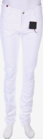 Notify Pants in 29-30 in White: front