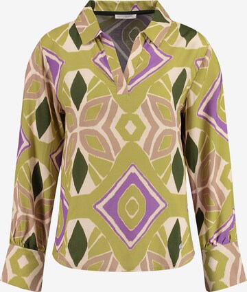 Key Largo Blouse 'REVIVAL' in Green: front