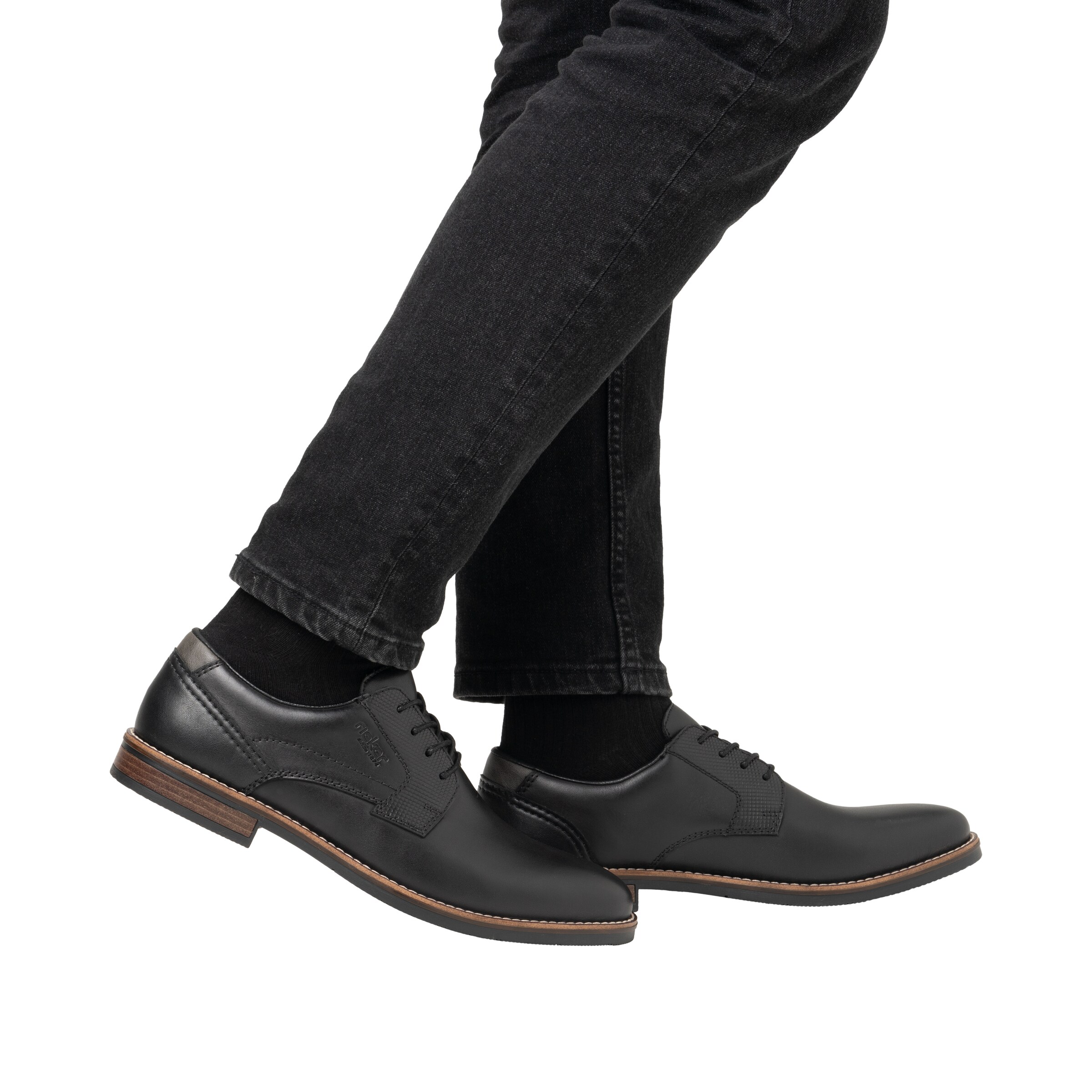 Chaussure à lacets '13523' Rieker en noir