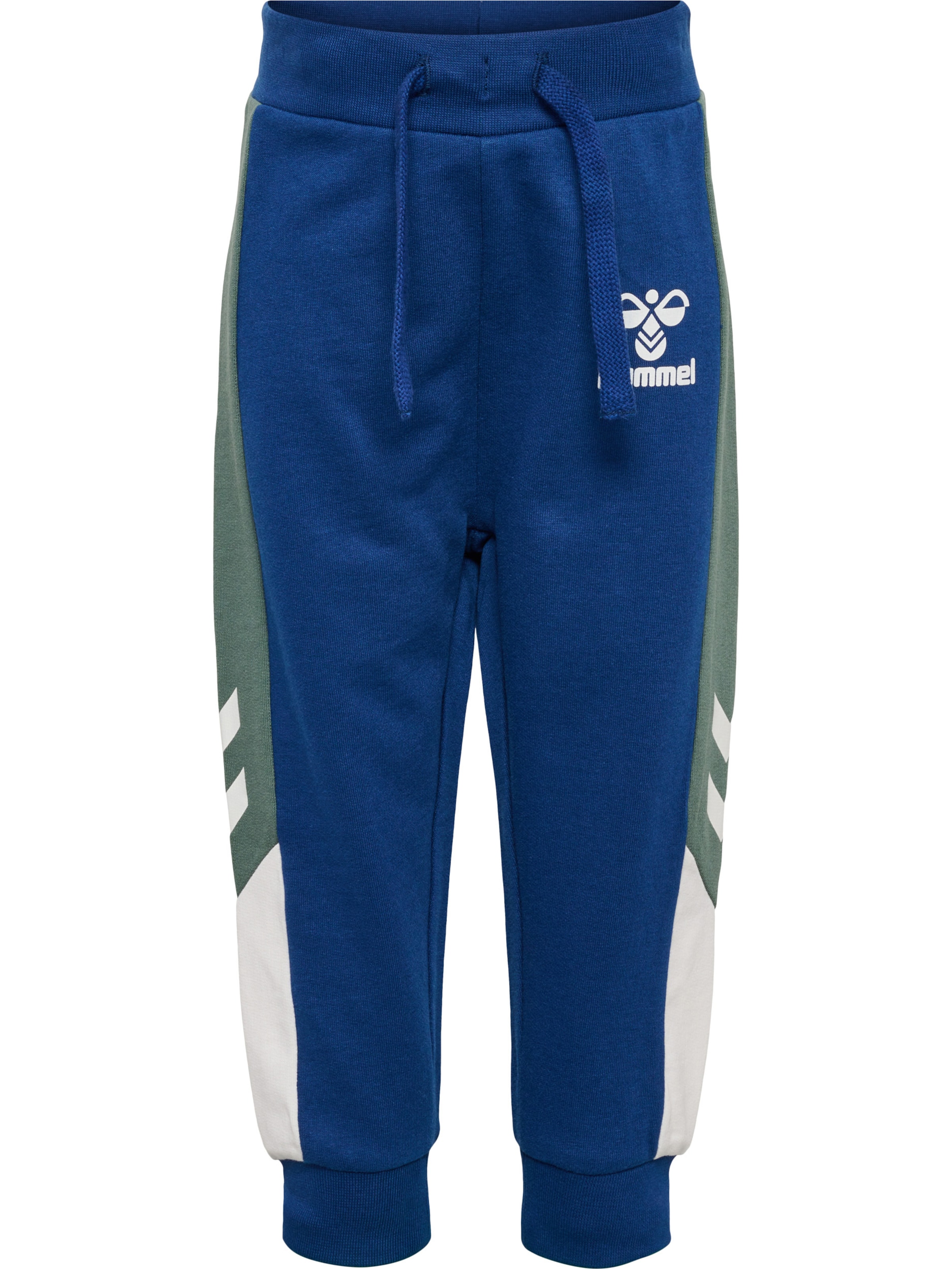 Hummel Tapered Hose 'Finn' in Blau: Vorderseite