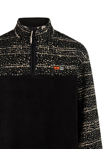 PROTEST Sports sweatshirt 'PRTPublic' in Black