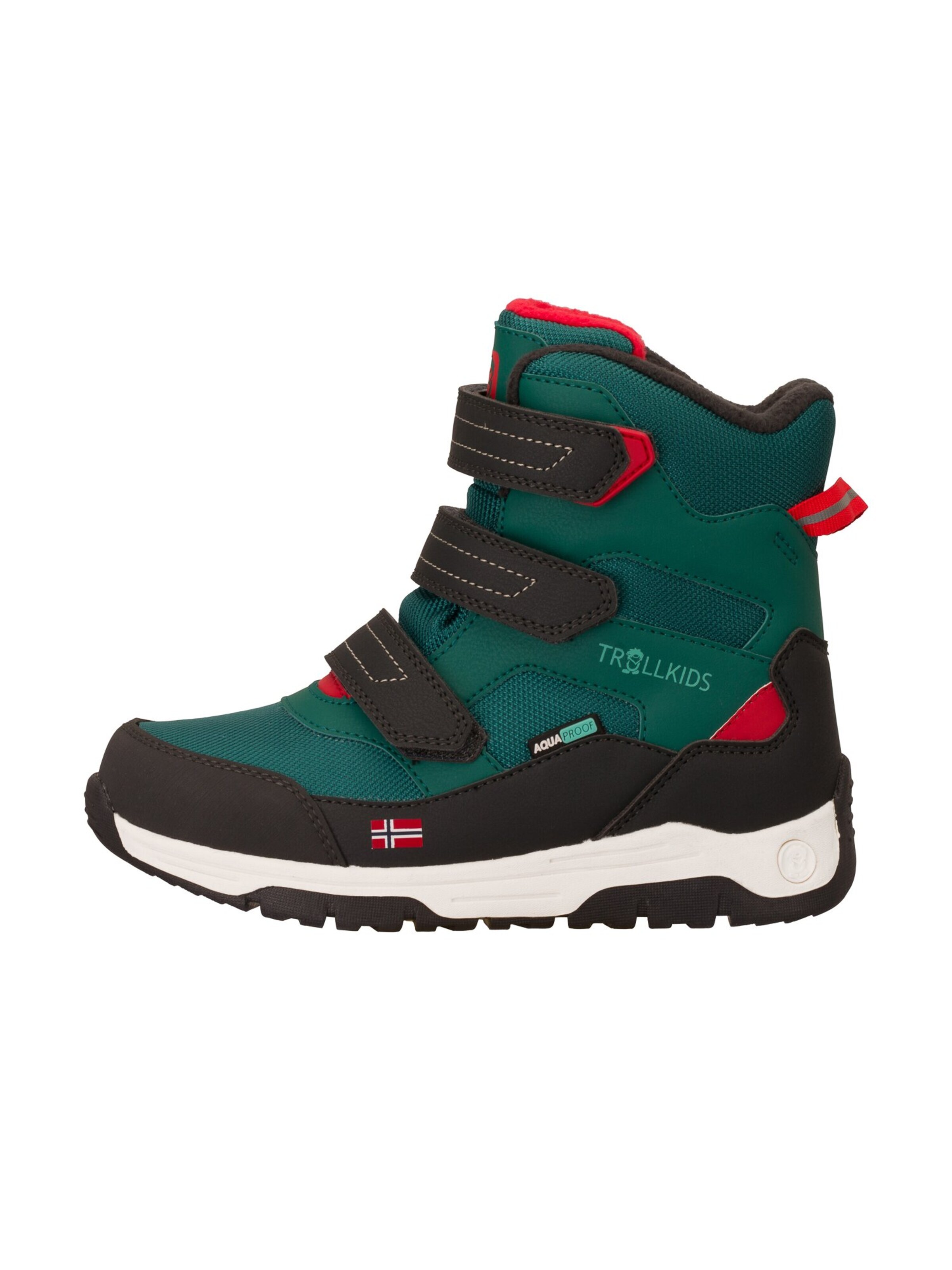 TROLLKIDS Snowboots in Grün: Vorderseite