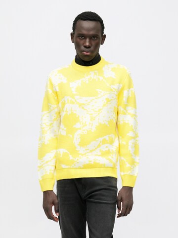 Pull-over 'ONSCLARK' Only & Sons en jaune : devant
