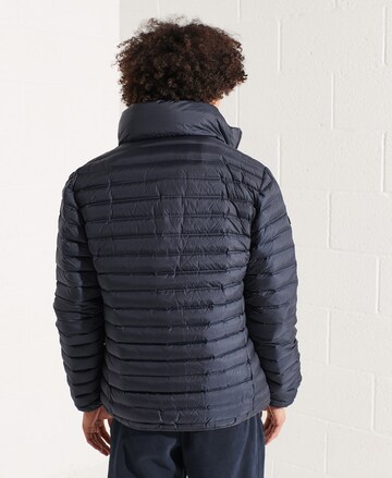 Superdry Winterjas in Blauw