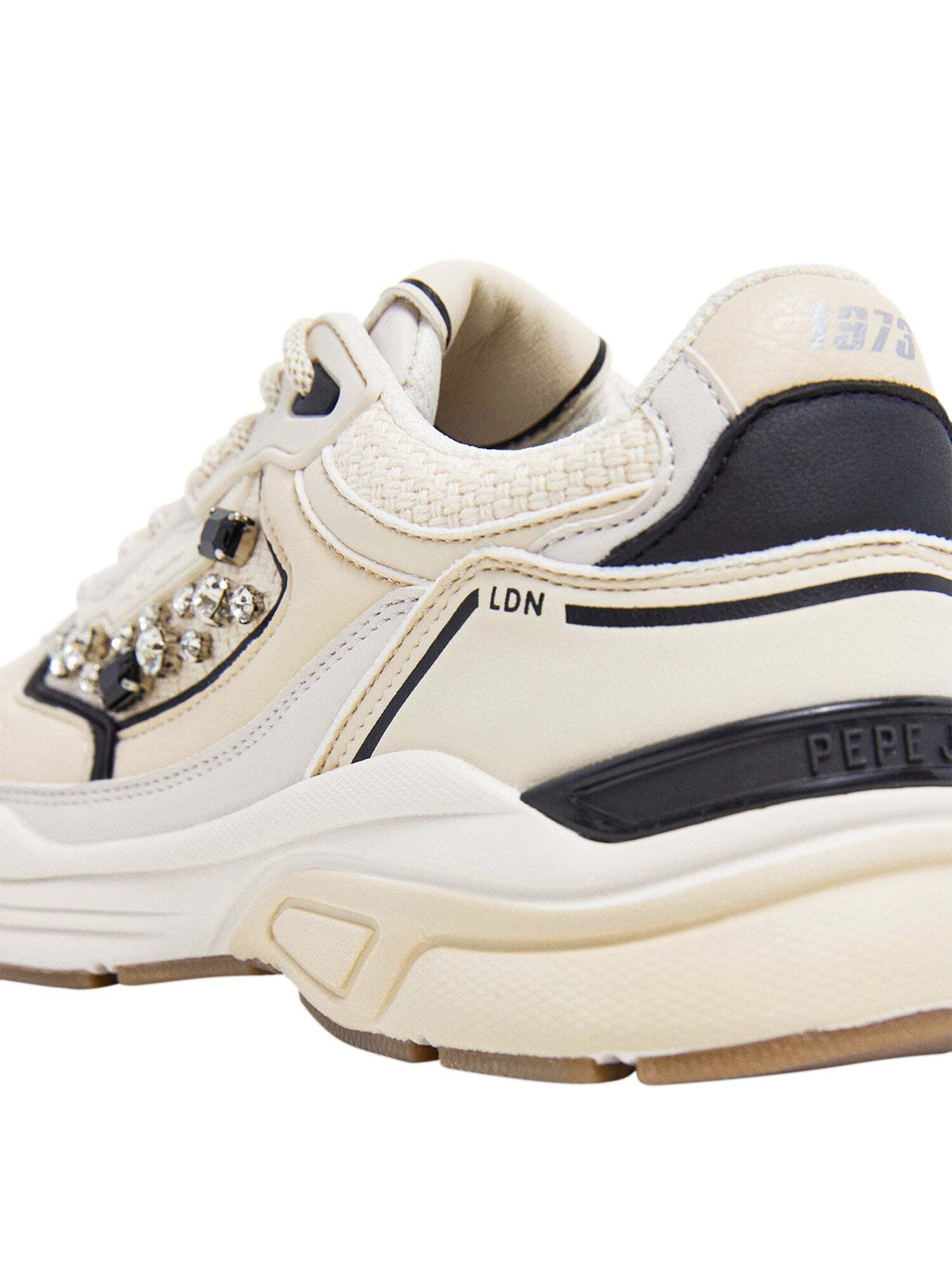 Sneaker bassa 'Dave' di Pepe Jeans in bianco