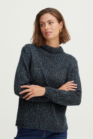 Fransa Sweater in Grey: front