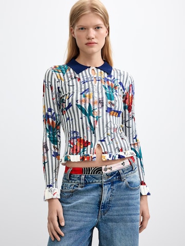 Desigual Tričko – bílá: přední strana