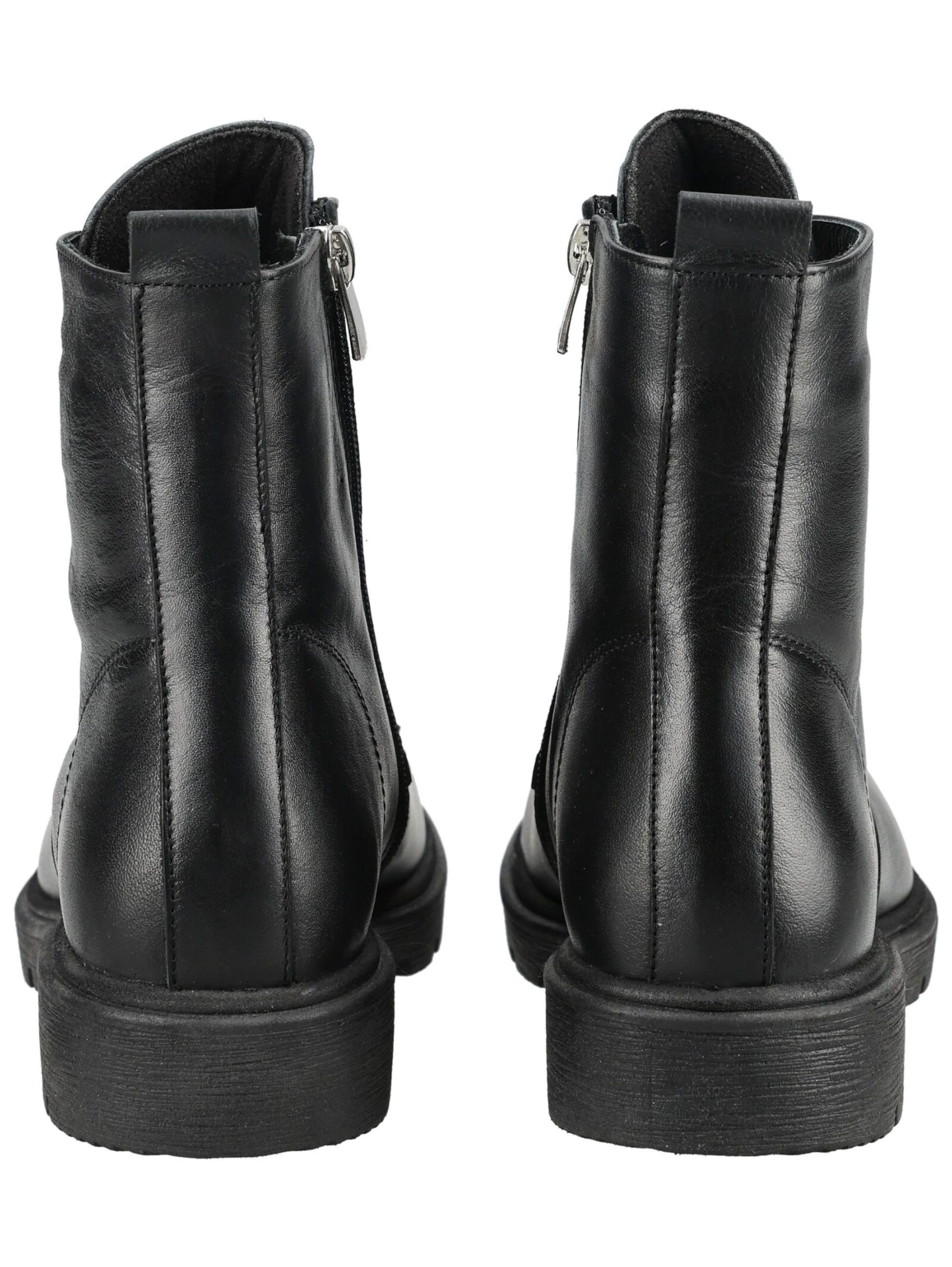 ANDREA CONTI Lace-up bootie in Black