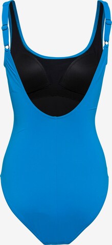 SUNFLAIR Bralette Swimsuit in Blue