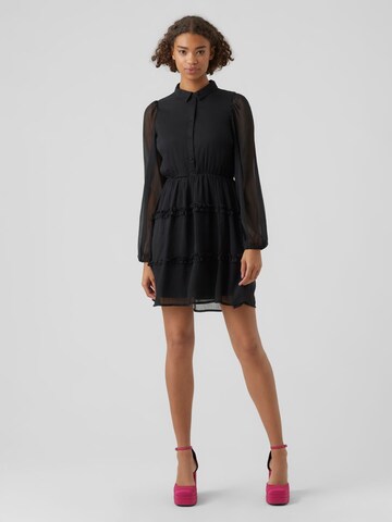 VERO MODA Blousejurk in Zwart