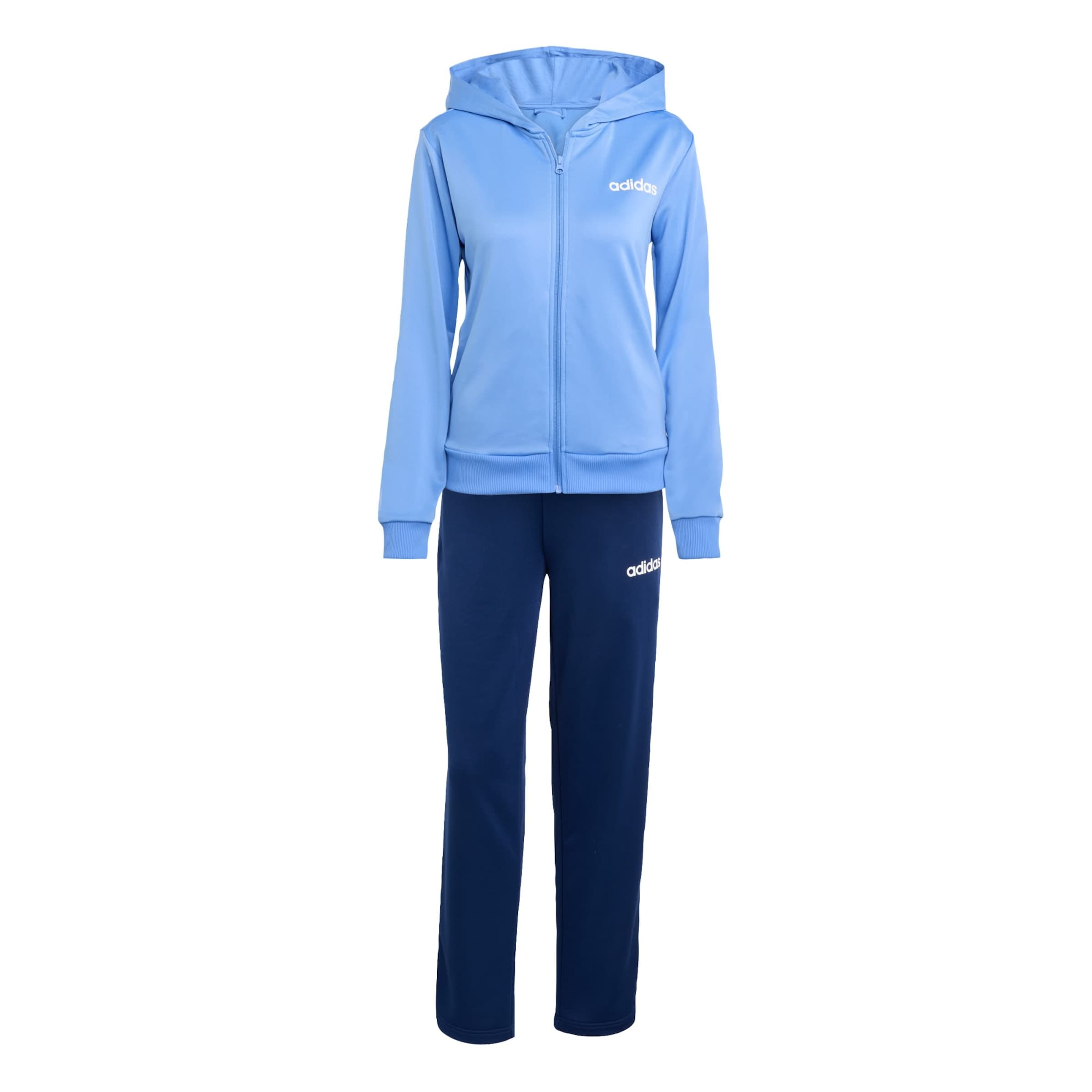 ADIDAS SPORTSWEAR Tracksuit 'Essentials' in Blue: front