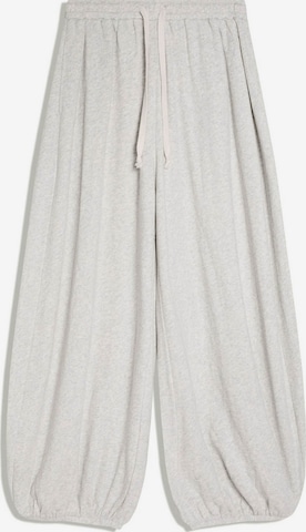 Baggy Pantaloni de la Bershka pe gri: față
