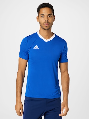 T-Shirt fonctionnel 'Entrada 22' ADIDAS SPORTSWEAR en bleu : devant