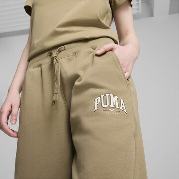 PUMA Tapered Sporthose 'Squad' in Beige