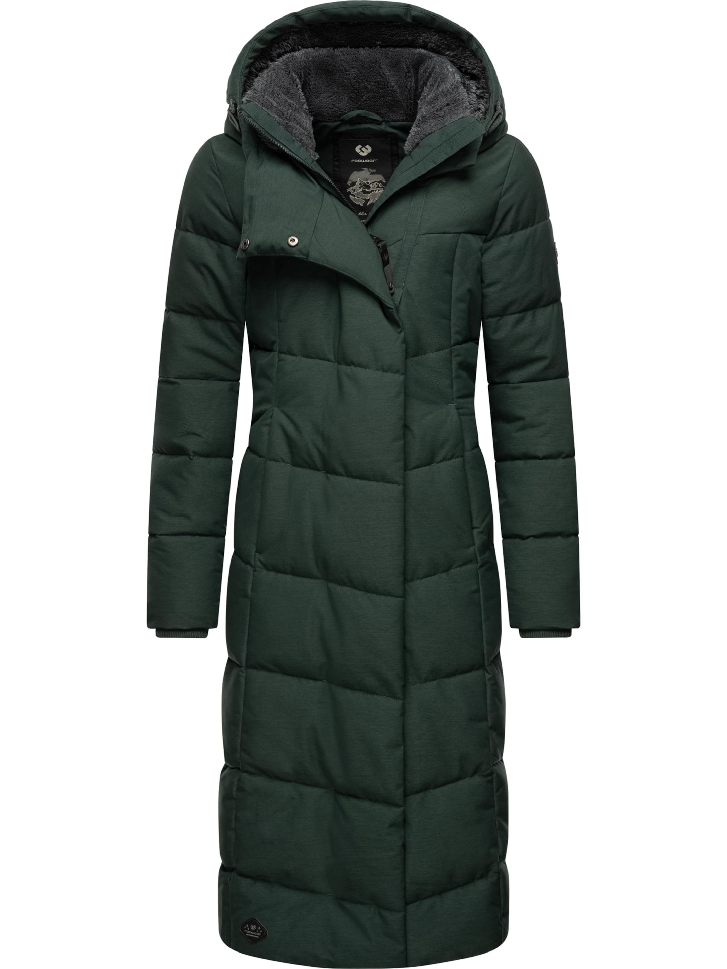 Ragwear Wintermantel &#x27;Pavla&#x27; in Groen: voorkant