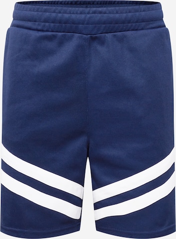 Regular Pantalon de sport 'Zugo' FILA en bleu : devant