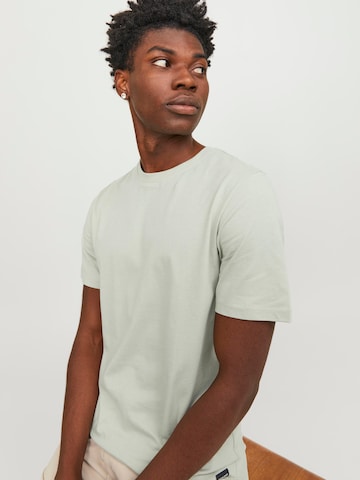žalia JACK & JONES Standartinis modelis Marškinėliai 'NOA'