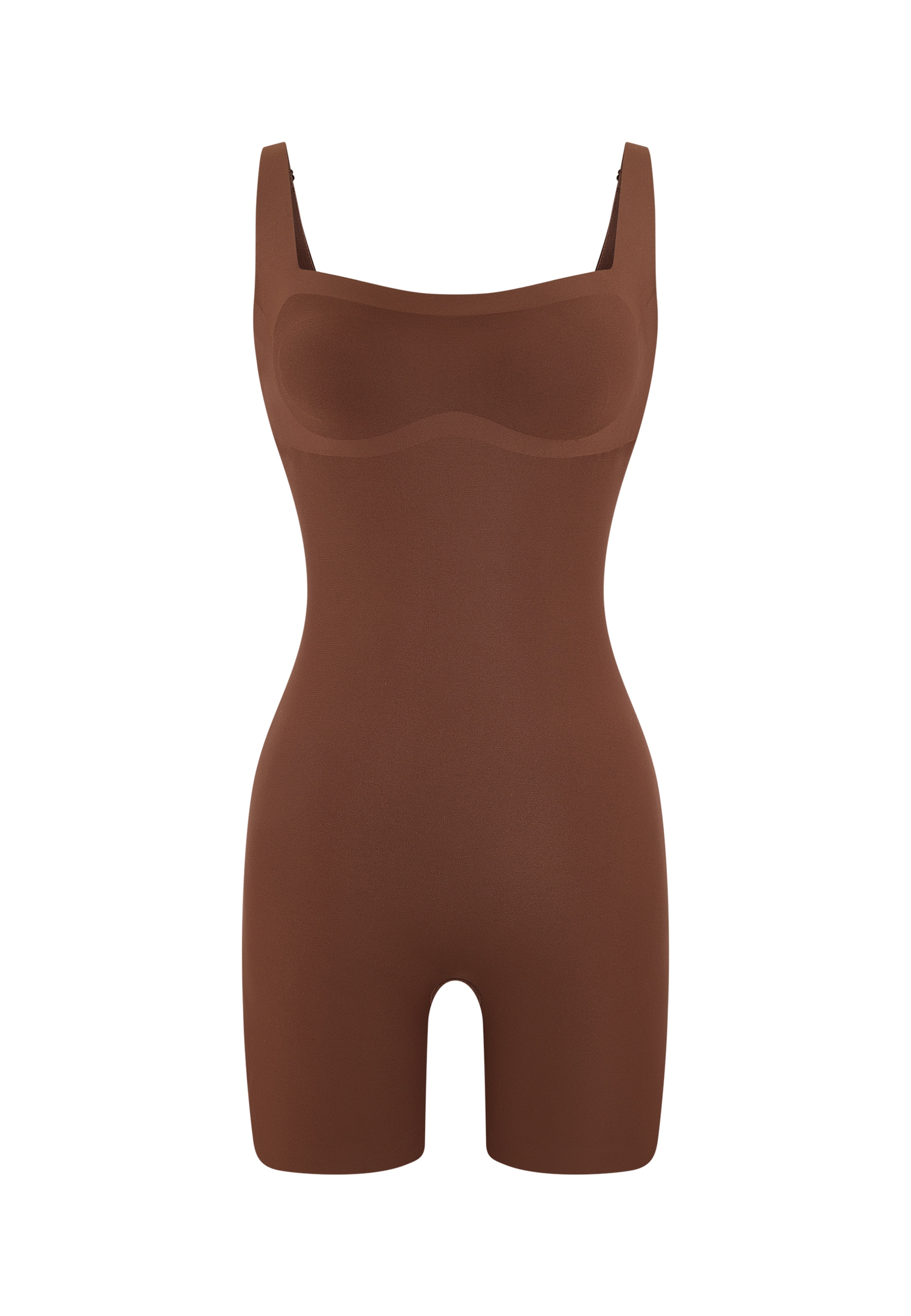 Body 'Pure Perfect' di ETAM in marrone: frontale