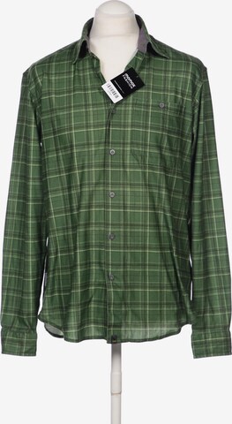 SALEWA Button Up Shirt in M-L in Green: front