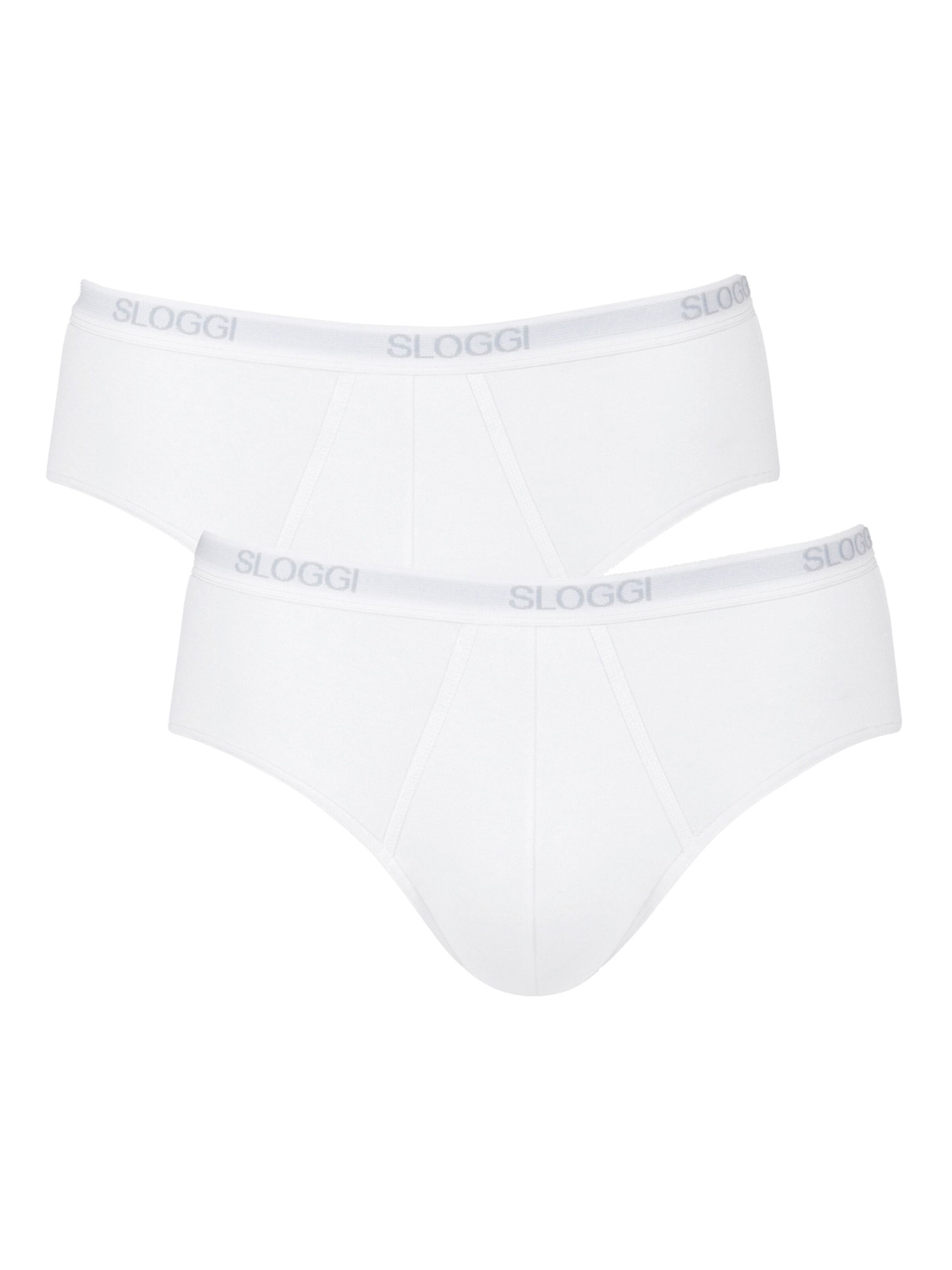 SLOGGI Panty ' Basic ' in White: front