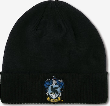 LOGOSHIRT Beanie 'Harry Potter - Ravenclaw' in Black: front