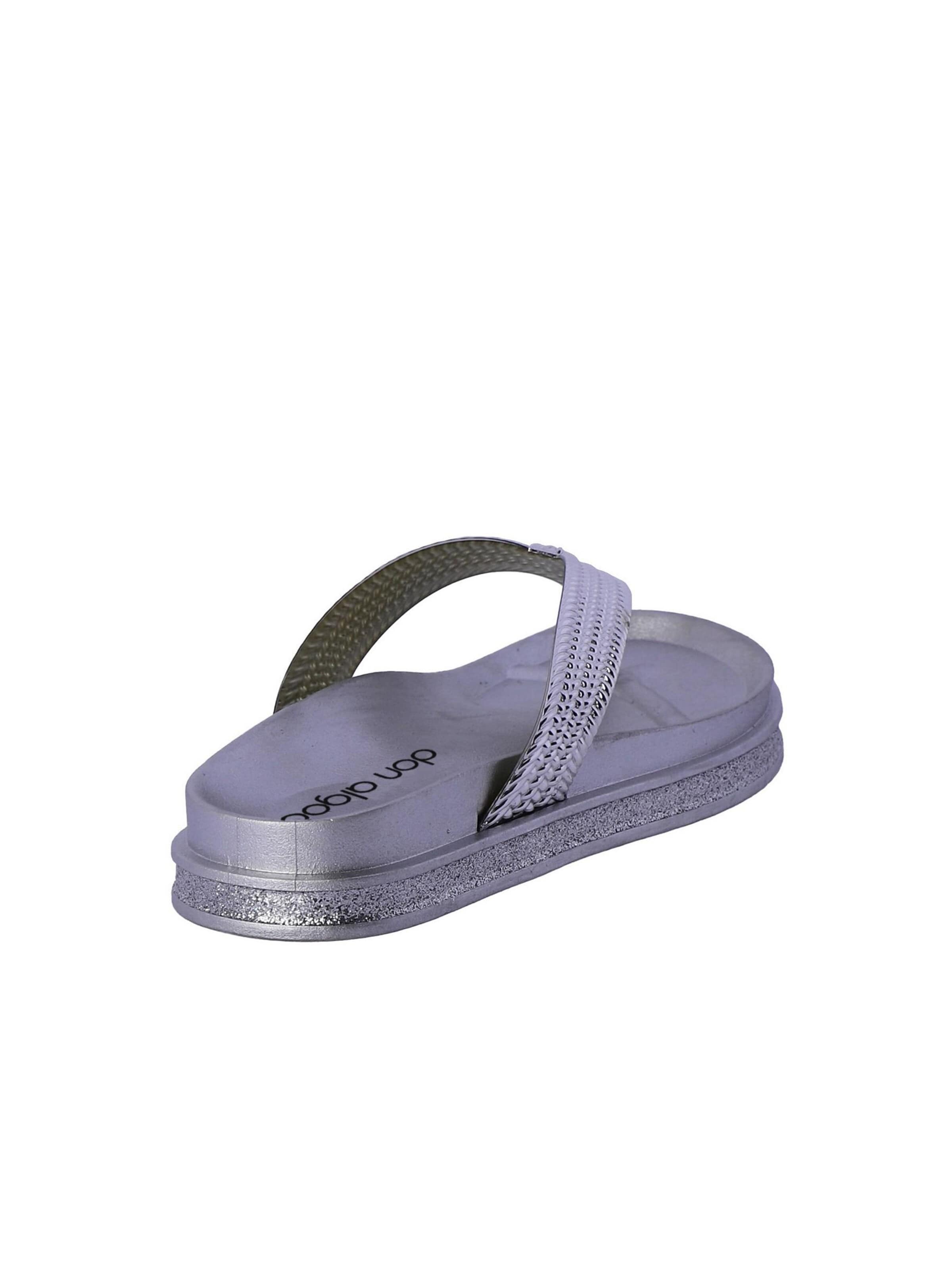 Don Algodon - Sandalias de dedo 'Licia' en plata